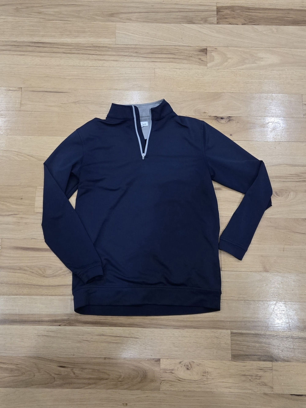 Boy's Navy Quarter-Zip Pullover Sweater Size 11-12